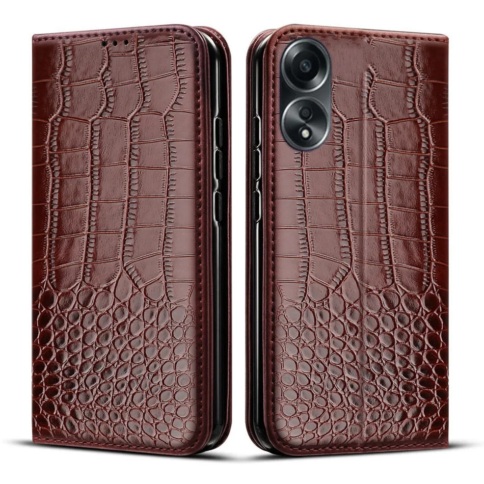 Кожаный флип-кошелек для OPPO A58 4G женский телефона CPH2577 искусственная кожа 58 A 18