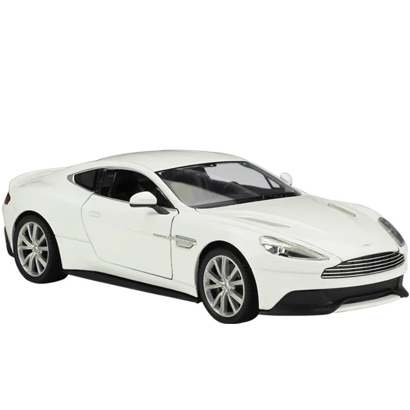 WELLY 1:24 Aston Martin VANQUISH V12 модель автомобиля Supercar из сплава Литые и игрушечные