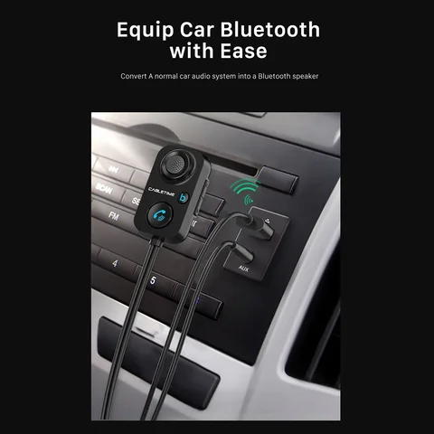 Автомобильный приемник Bluetooth-совместимый USB AUX автомобильный беспроводной приемник USB FM-модулятор для громкой связи автомобильный усилитель динамик наушники