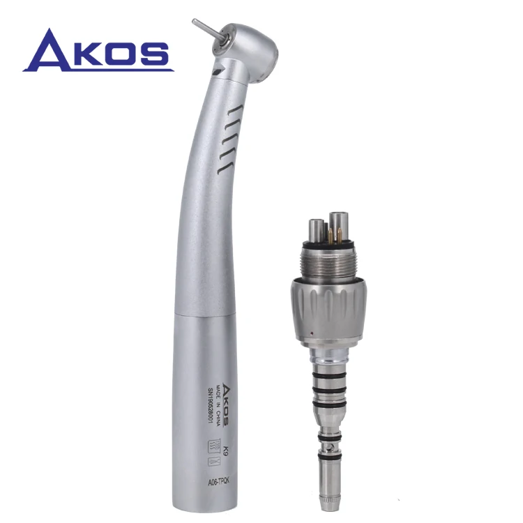 

dental instrument quattro 4 water spray push button chuck dental strong air turbine high speed handpiece compatible with couple