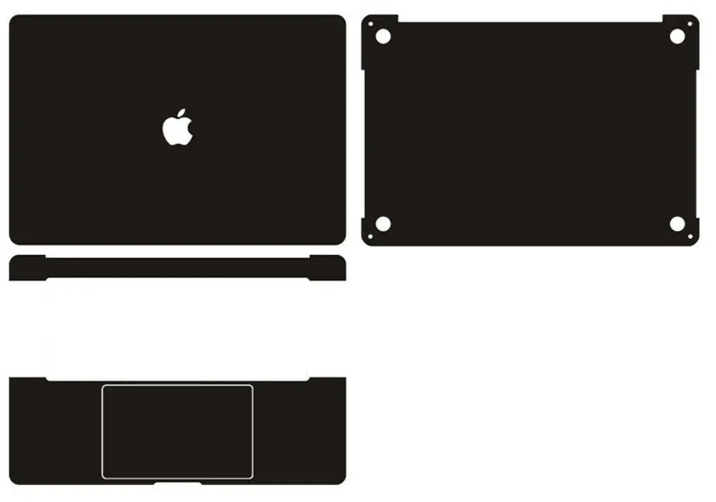 

Carbon fiber Laptop Sticker Skin Decal Cover Protector for 2019 Apple MacBook Pro 16" Pro16 A2141 with Touch Bar