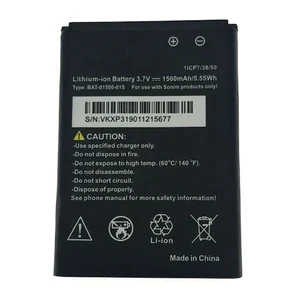 Lithium Battery BAT-01500-01S for Sonim XP3 XP3800 Phone 1500mAh