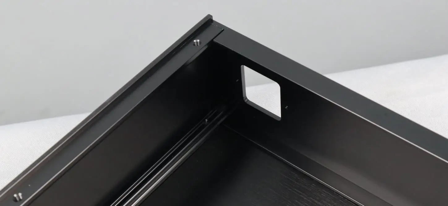 Алюминиевый корпус усилителя/коробка AMP/коробка сделай сам 430*80*308 мм