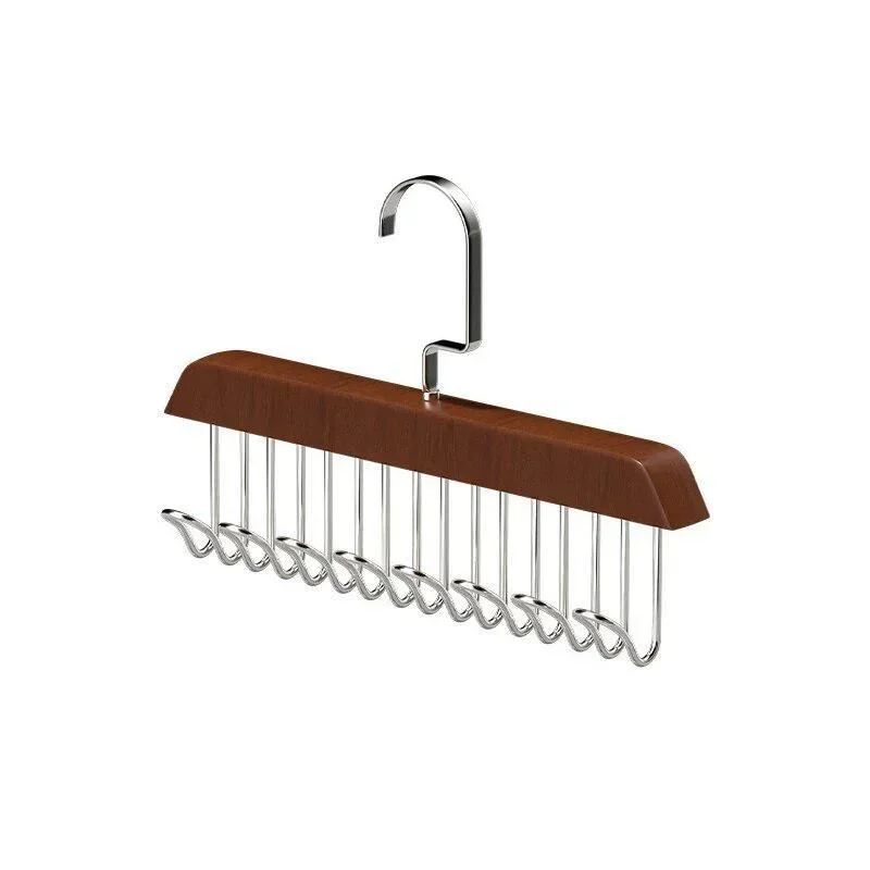 

Деревянная вешалка с 8 крючками