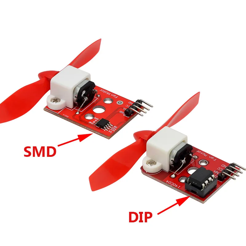 

5V L9110 Fan Sensor Module SMD/DIP Fire Fighting Robot Microcontroller Development Board