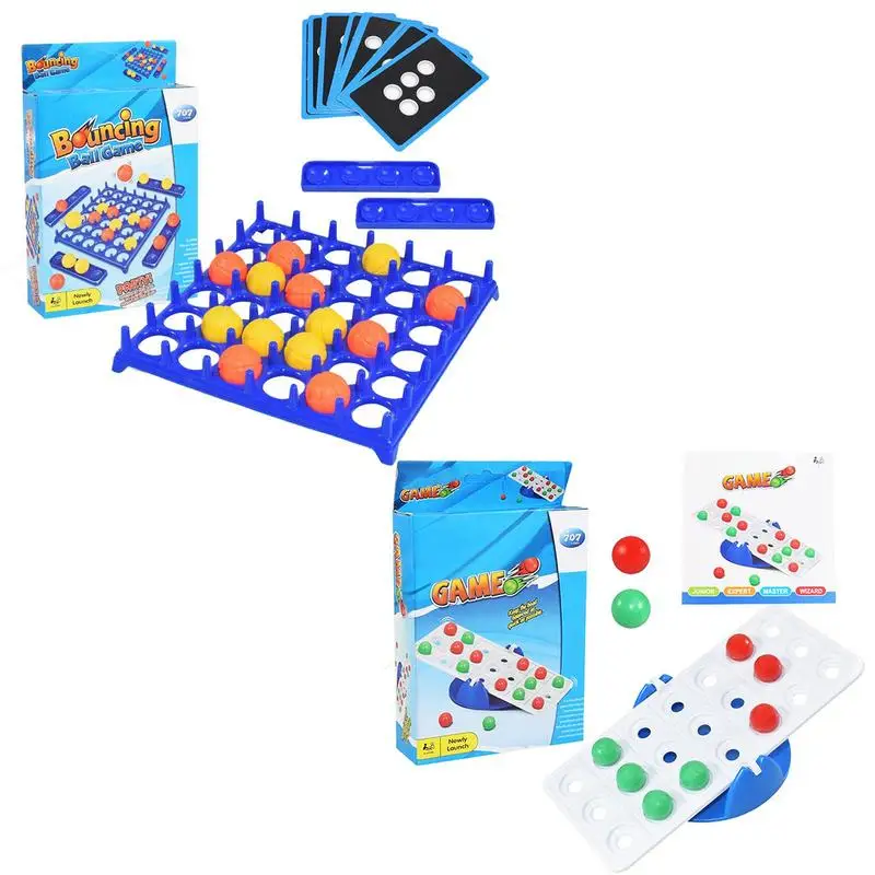 

Kids Ball Board Game Toy Family Bouncing Balls Board Game With Balls Family Party Board Games Seesaw Toys For Home School Living