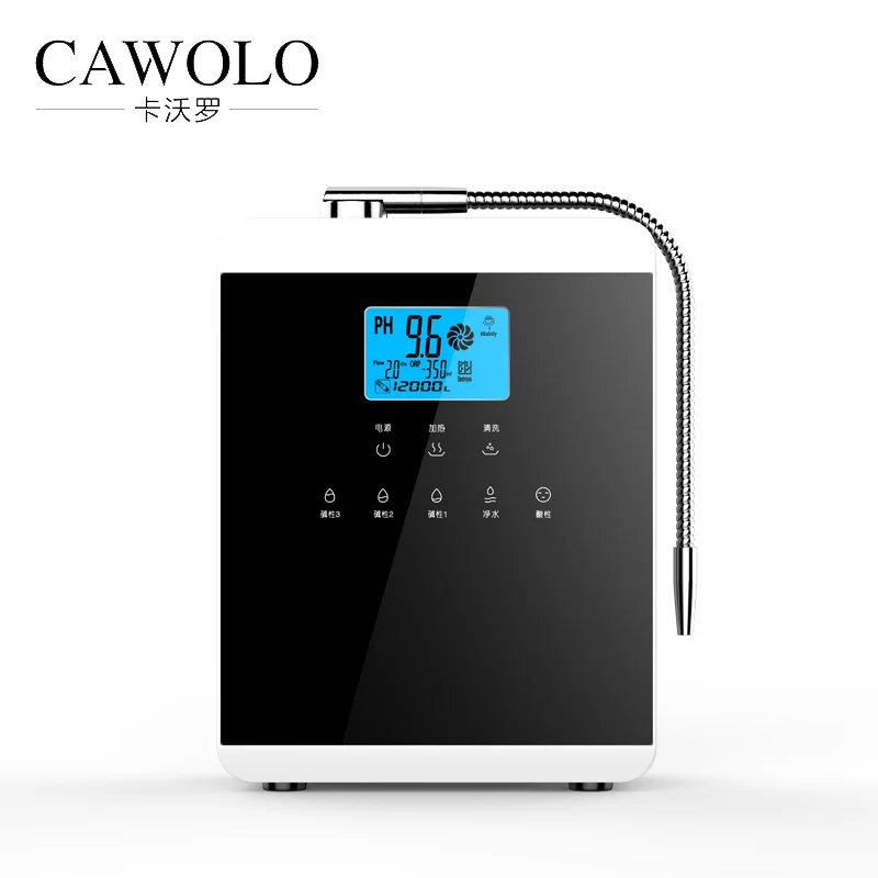 

Wholesale 11 plates heating funtion active hydrogen alkaline water system