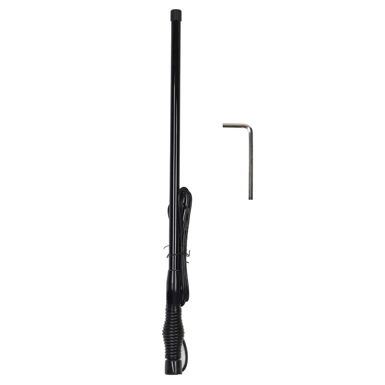 

AT‑BS1501‑1.1 Car Antenna Universal Car Radio Antenna 145‑435MHZ 3.5/5.5dBi with 4m/13.1ft Extension Cord