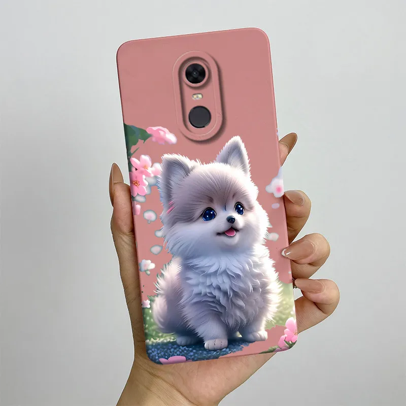 Чехол для телефона Xiaomi Redmi 5 Plus чехол MEG7 MEI7 мягкий силиконовый защитный с милой