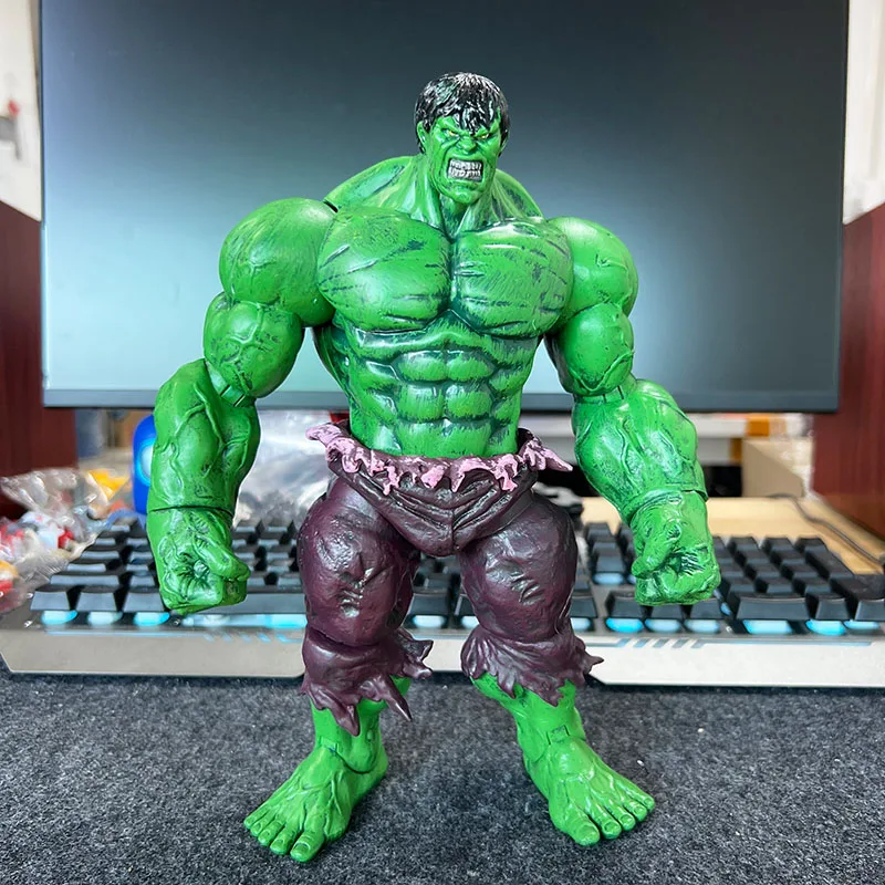 

24cm In Stock Avengers Dst Wild Hulk Movable 9 inch Figure Model Figure Art Ornament Collectible Toy Gift For Kids