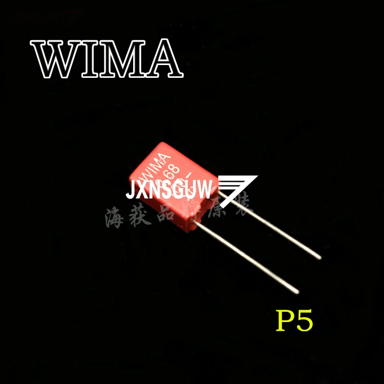 10PCS Germany WIMA MKS2 5MM 1NF 2.2NF 10NF 15NF 22NF 27NF 33NF 39NF 47NF 68NF 100NF 150NF 220NF 330NF 470NF 680NF 100V 63V 104