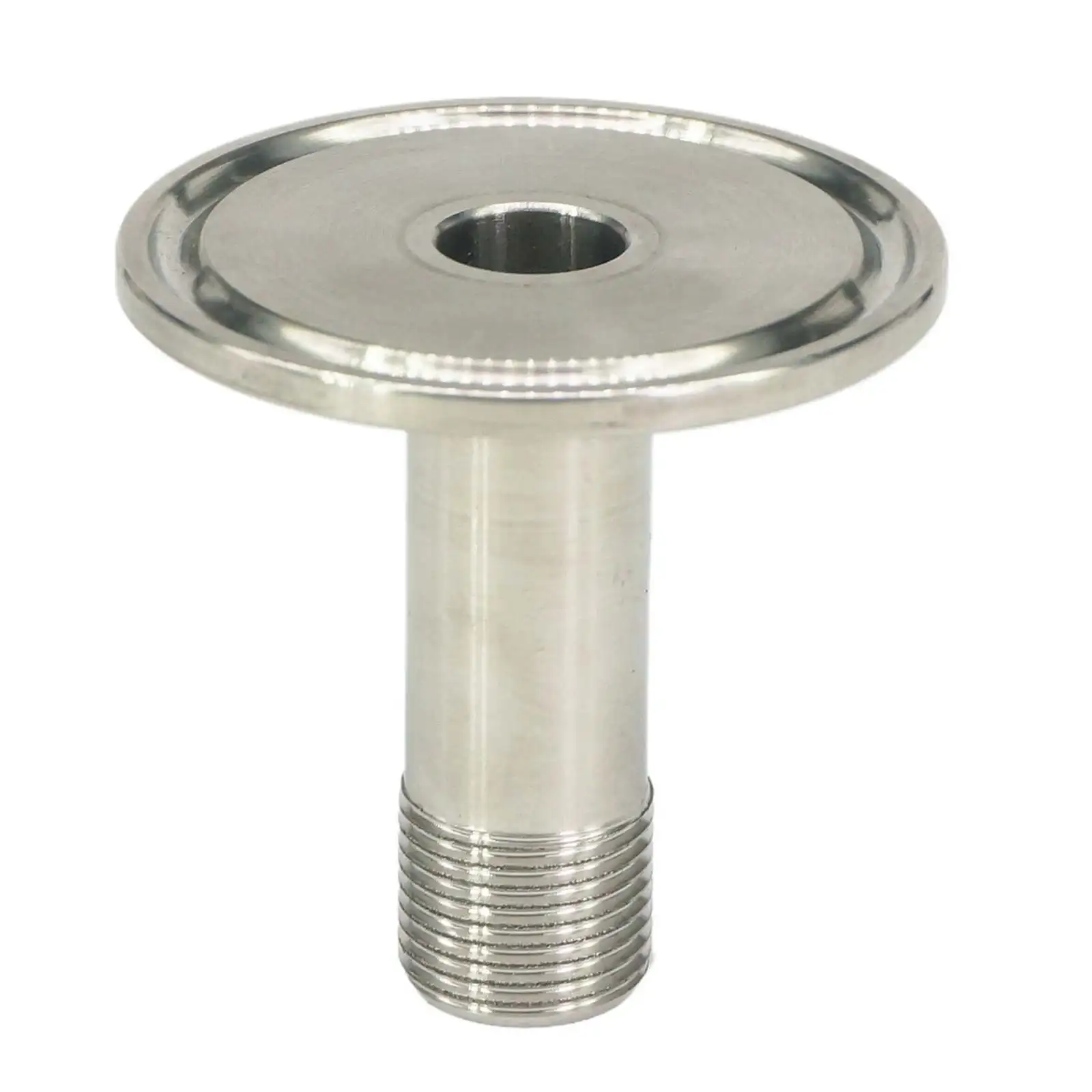 

0,5 дюйма, 0,75 дюйма, 1,5 дюйма, 2 дюйма, 2,5 дюйма, 3 дюйма, наружный диаметр Tri Clamp, 25,4–106 мм x 1/8 дюйма, 3 дюйма, фитинг для санитарной трубы из нержавеющей стали 304 с наружной резьбой BSPT