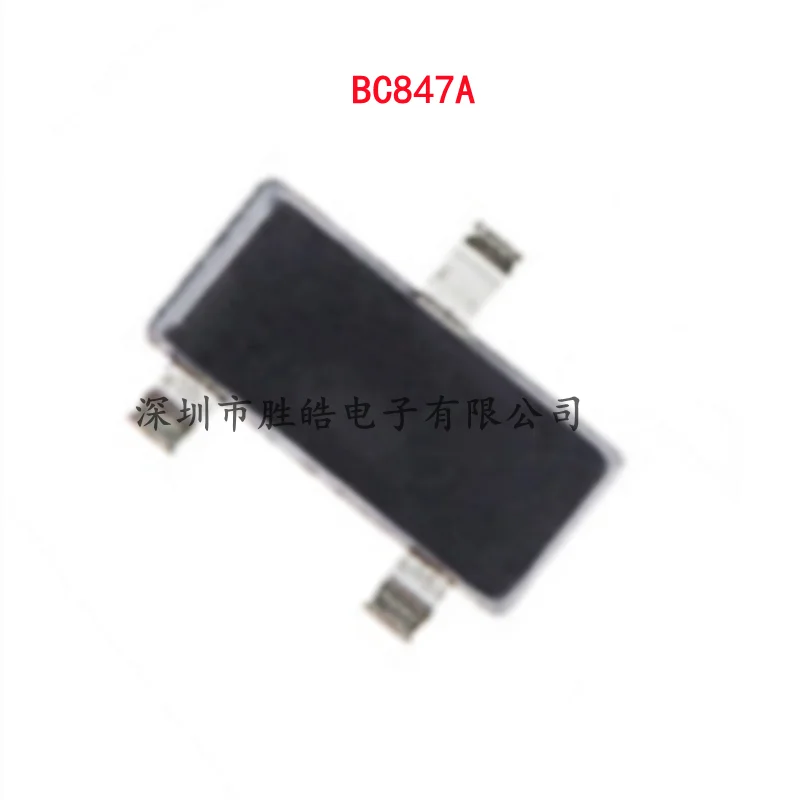

(100 шт.) Новый BC847A BC847 1E 0.1A/45V Триод SOT-23 BC847A интегральная схема