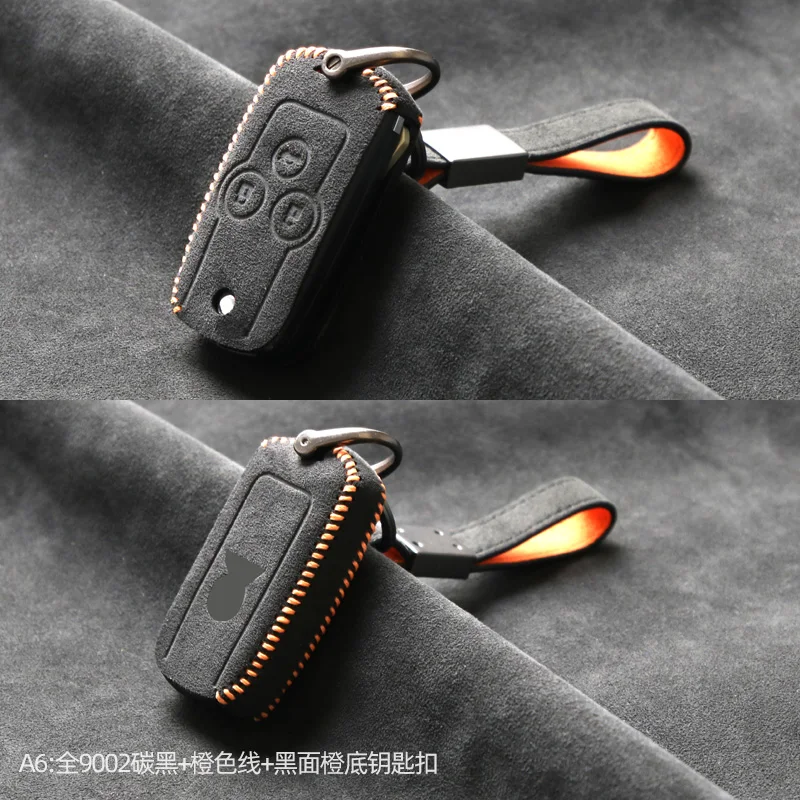 

Cover Design High-end Alcantara Suede Key Cover Key Chain Key Case for Acura Cdx Rdx Mdx