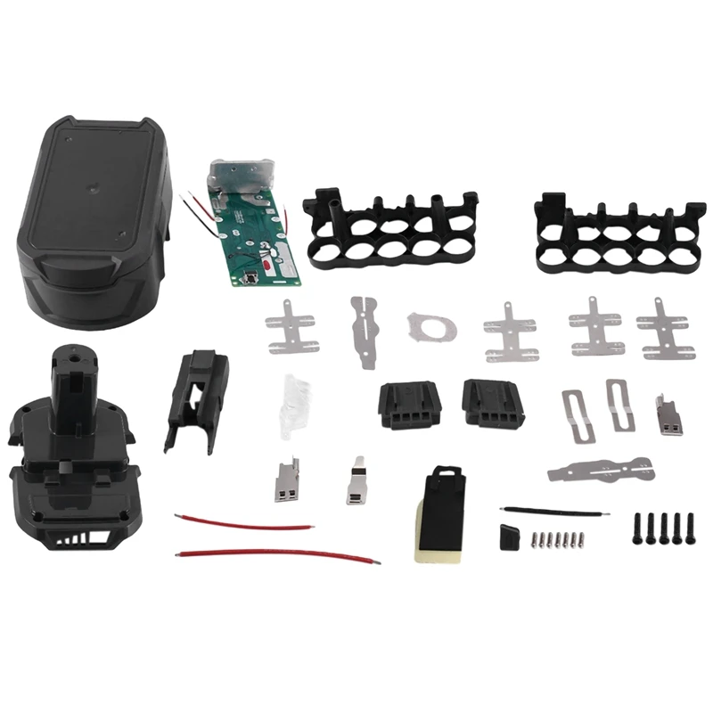 

FULL-P108 Li-Ion Battery Plastic Case Charging Protection Circuit Board Kit For RYOBI 18V P103 P118 BPL-1815