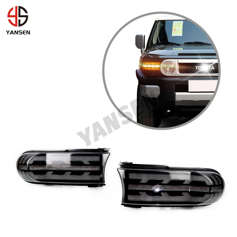 

Дневные поворотники для Toyota FJ Land Cruiser 2007-2021