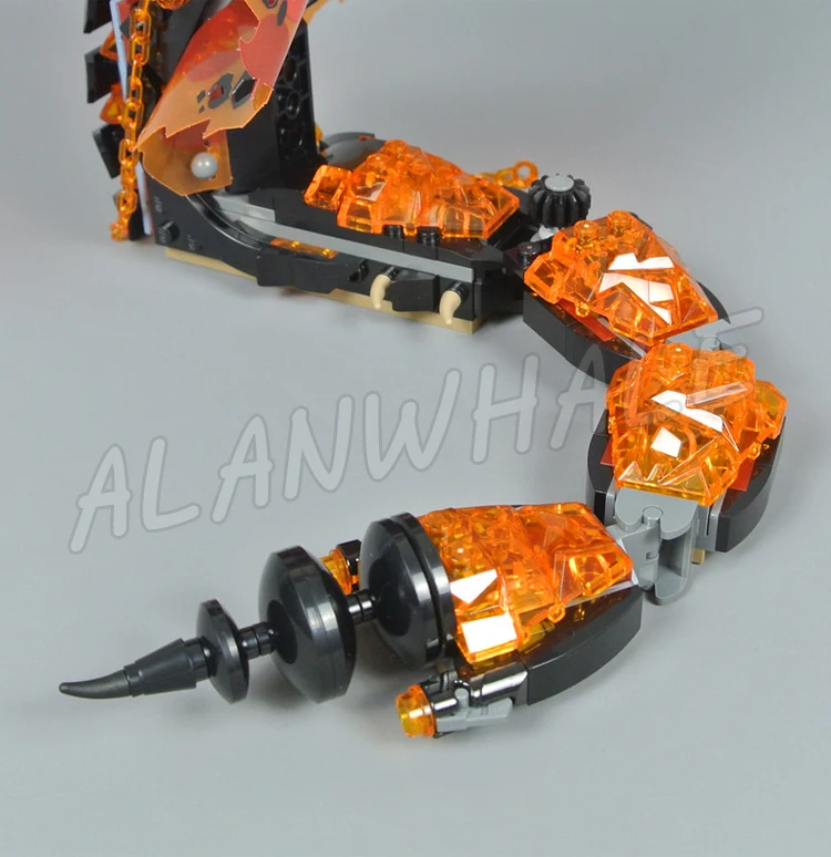 487 шт. огненный клык змея доспехи щит разрушитель Scimitar 11329 строительные блоки