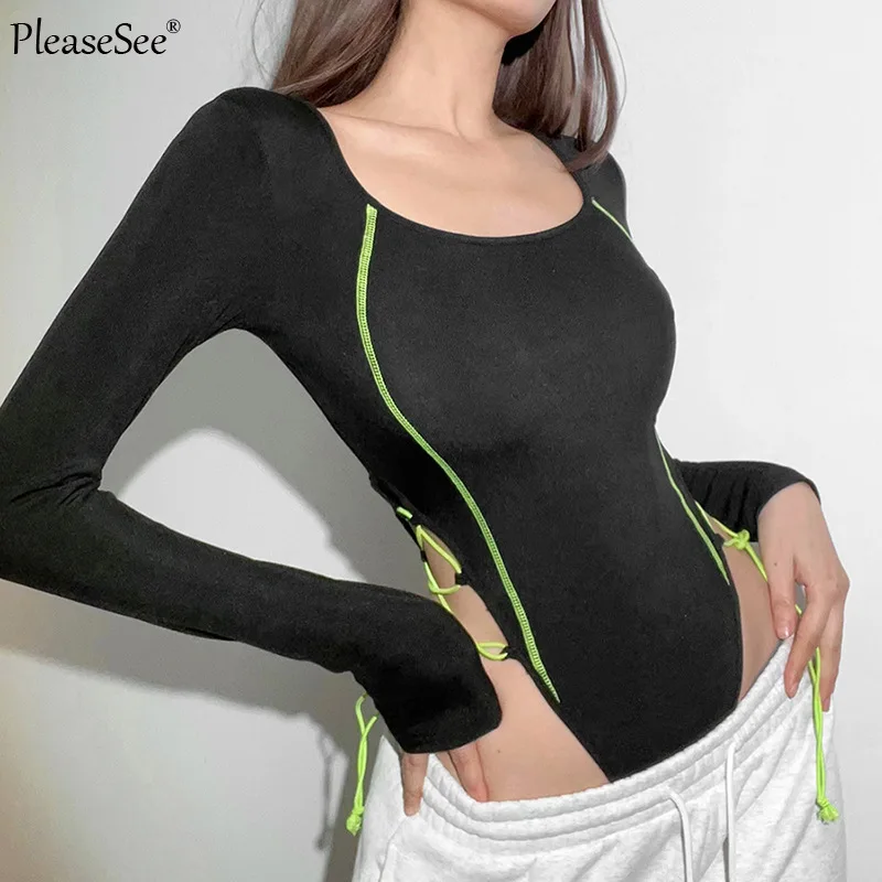 Женский облегающий короткий комбинезон для фитнеса новый модный Повседневный