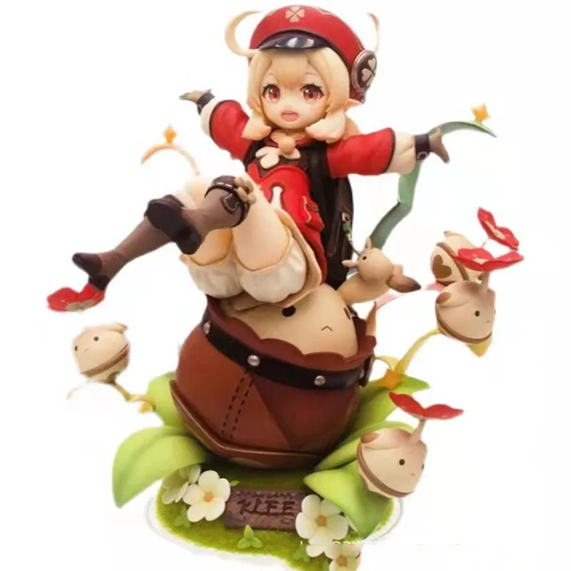

Genshin Impact Klee Ver Girl figure Mondstadt Magnificent and spark PVC Action Model Toys Collection Dolls Gifts