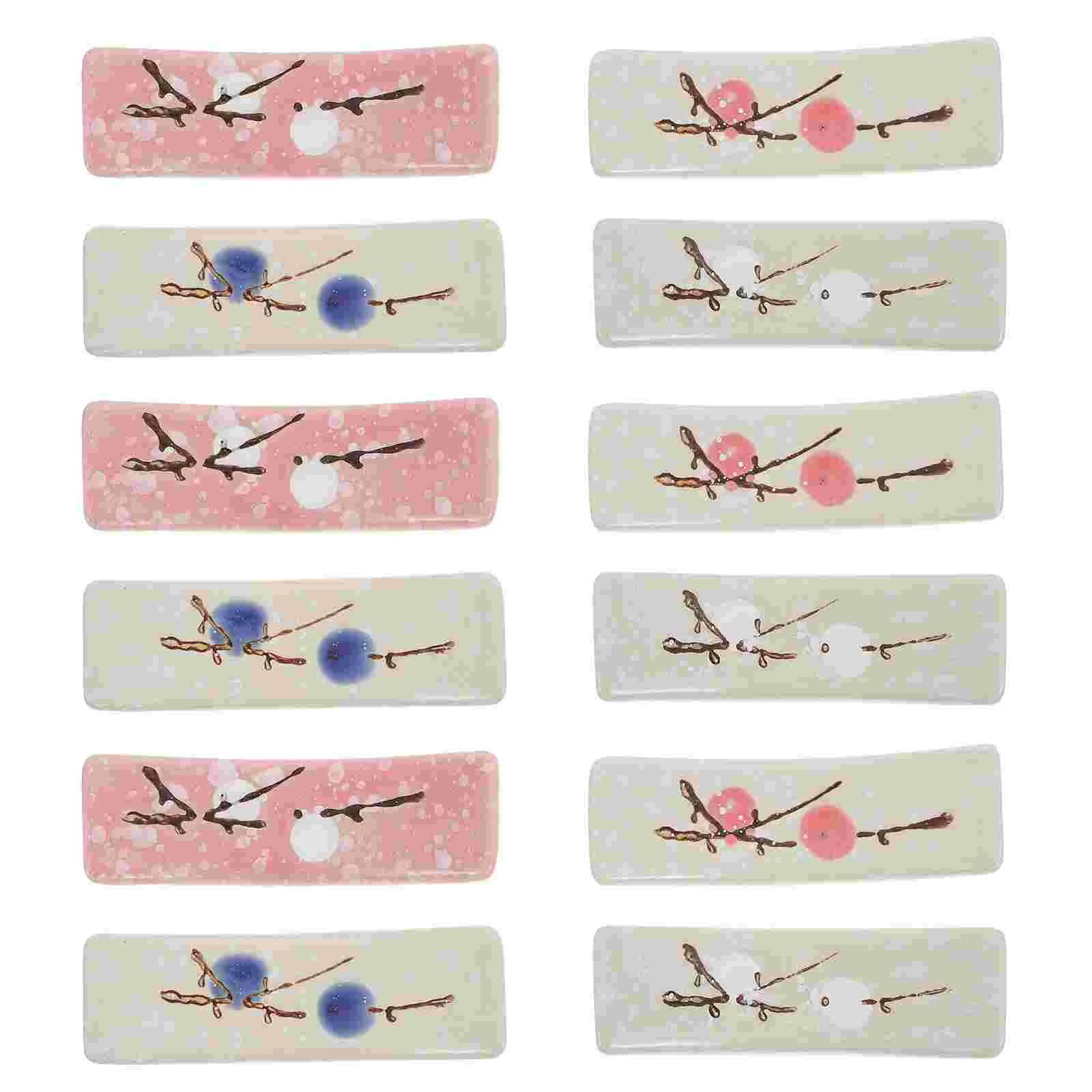 

Chopstick Holder Rest Chopsticks Stand Fork Rests Ceramic Chinese Porcelain Rack Stick Chop Tableware Japanese Spoon Support
