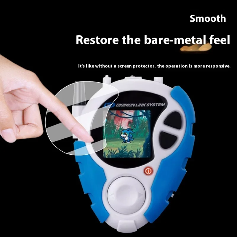 Фото В наличии Bandai Digimon 25th Anniversary D3 Digivice Защитная пленка для экрана Незакаленная пленка против царапин Совместимый цифровой аксессуар №3