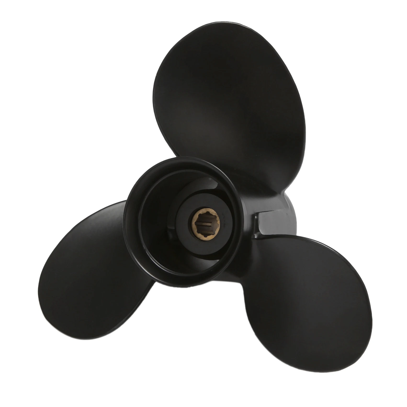 Лодочный подвесной пропеллер Mercury 6-15HP 9x8 8 шлицевых зубьев 3 лезвия Стандартное