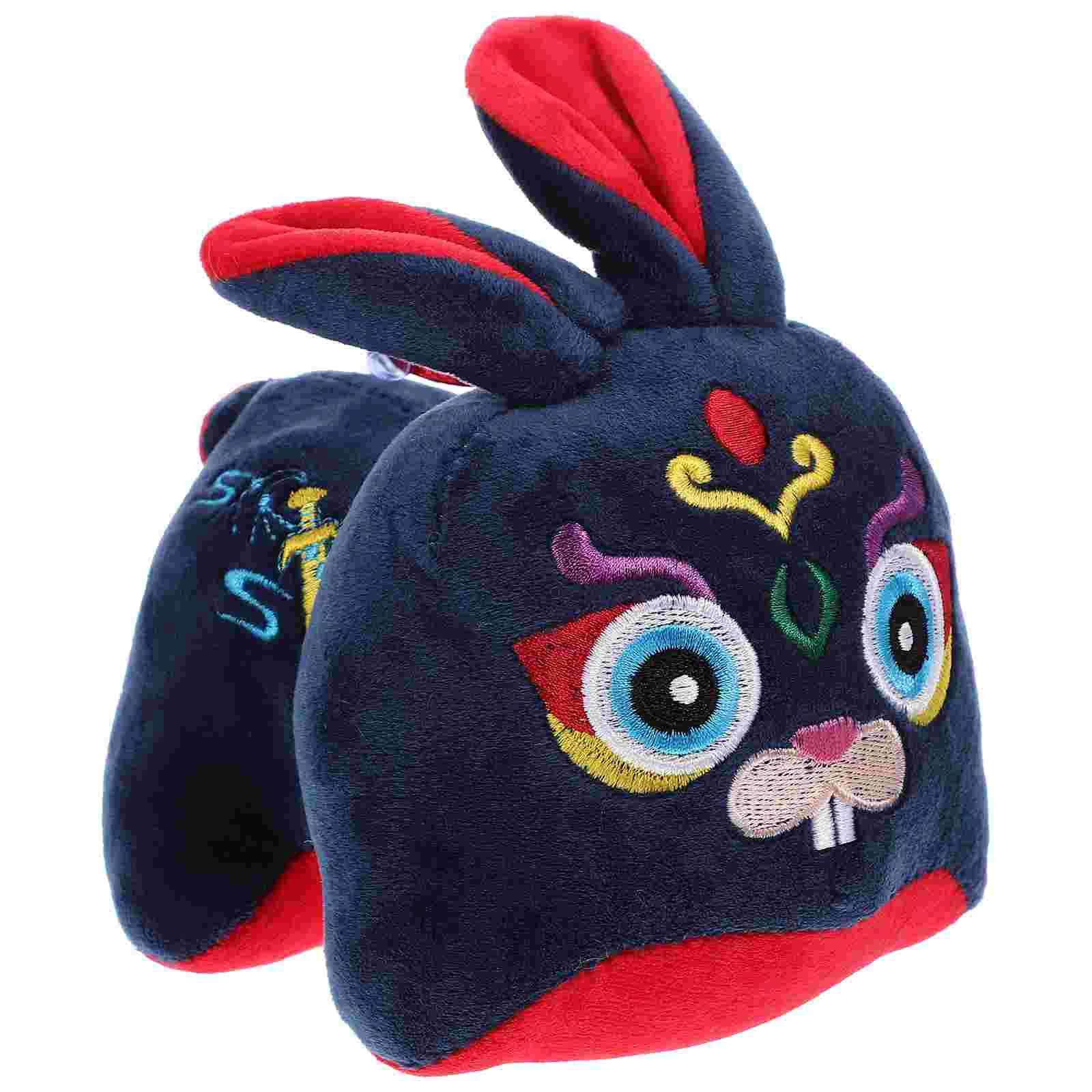 

Rabbit Plush Yearstuffed Bunny Animal Newtoys The Dollornament Mascot Gift Statue Ornaments Figurine Mini Animalshanging Pillow
