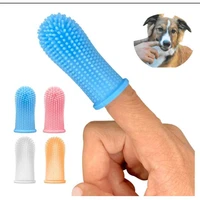 360%c2%ba dog fingerbrush toothbrush kit full surround bristles for easy teeth cleaning dental care for puppies cats and small pets