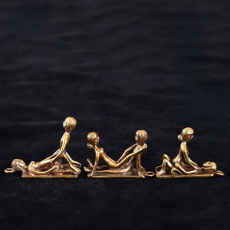 1 шт. креативная цепочка для ключей из чистой меди