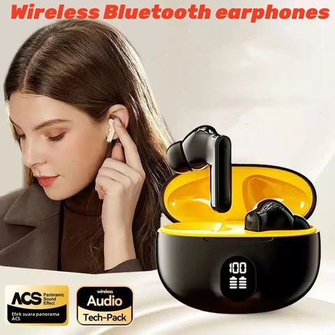 Беспроводные наушники 895B Bluetooth наушники 5.3 наушники светодиодный дисплей мощности TWS спортивные наушники с микрофоном для смартфонов