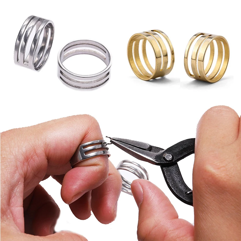 

Easy Open Jump Ring Tools Finger Ring Jewelry Tools Jump Ring Opener DIY Jewelry Making Jewelry Findings High Quality New