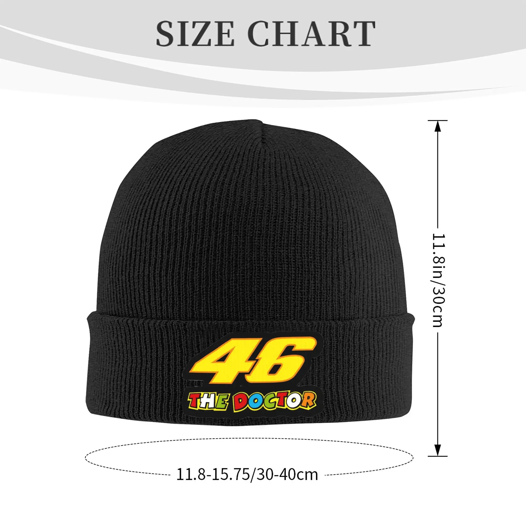 Вязаные шапки Rossi Race Number для женщин и мужчин Skullies осенне-зимние акрил 46