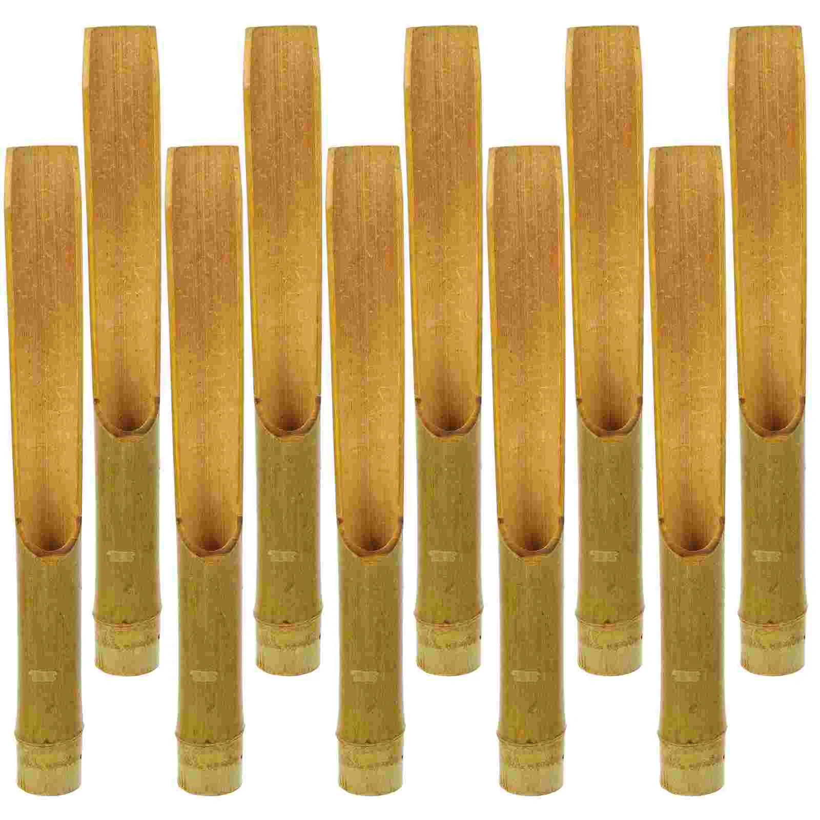 

10pcs Wind Chime Tube Bamboo Pipes Wind Chime Tube DIY Supplies