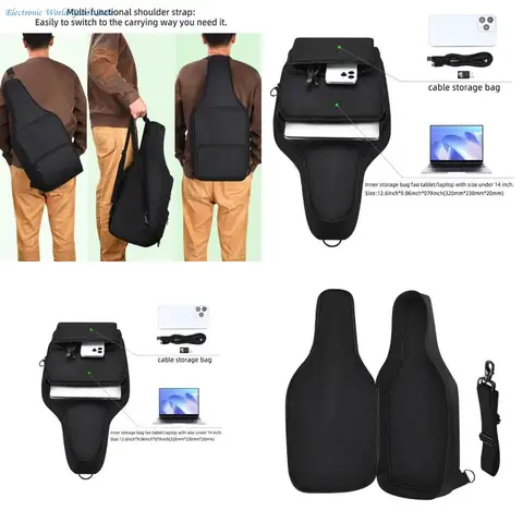 A3PD Расширенный держатель гитарного контроллера из полиэстера, чехол для хранения беспроводного гитарного контроллера, подходит