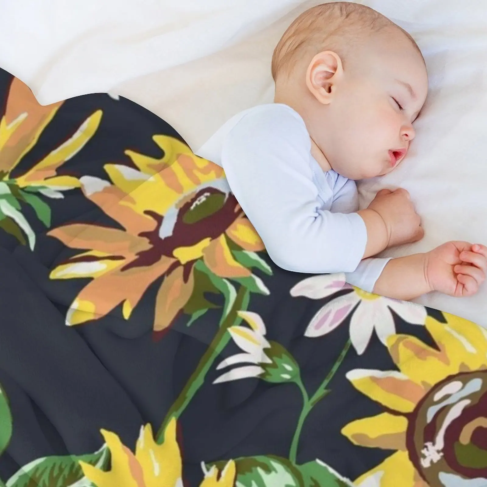 Одеяло в виде подсолнуха Vera Bradley роскошное декоративное постельное белье для