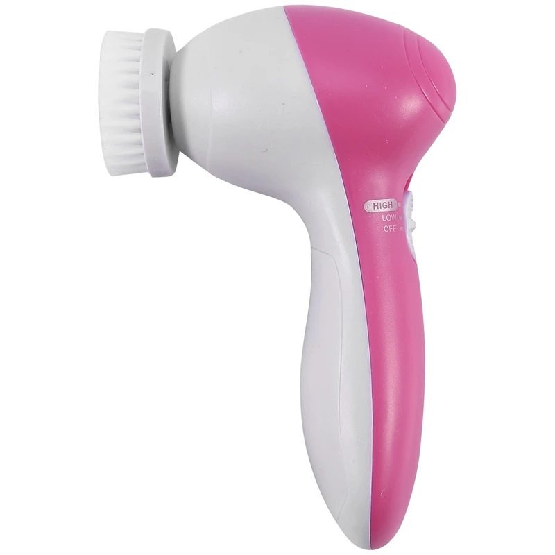 

5 In 1 Electric Wash Face Cleaning Machine Facial Cleanser Pore Cleaner Body Cleansing Massage Mini Skin Beauty Massager Brush
