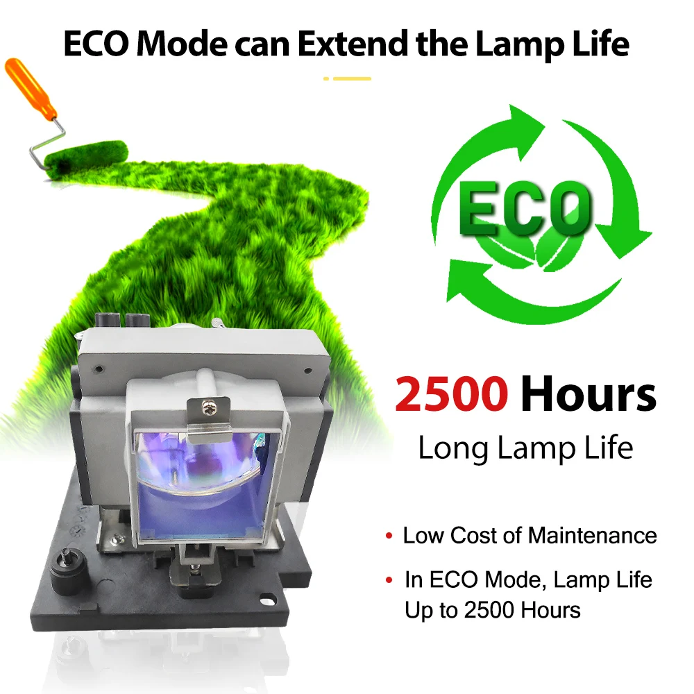 Запасная лампа проектора AH-45002 с корпусом для головного света (справа)