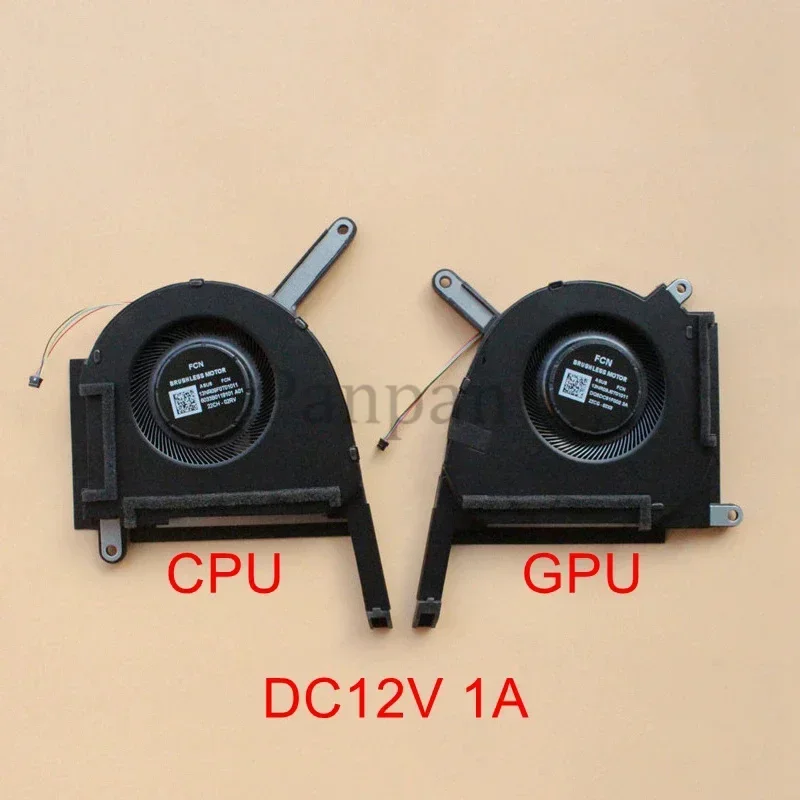 Новый оригинальный вентилятор охлаждения процессора и графического ноутбука