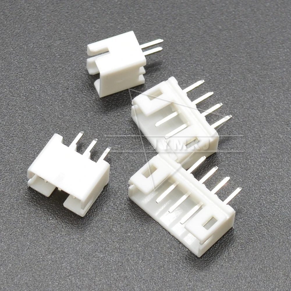 

50pcs JST PH 2.0 2P 3P 4P 5P 6P 7P 8P 9P 10P 11P 12 pin Header 2.0mm male material PH2.0 2mm Connectors Leads PH-A straight pins