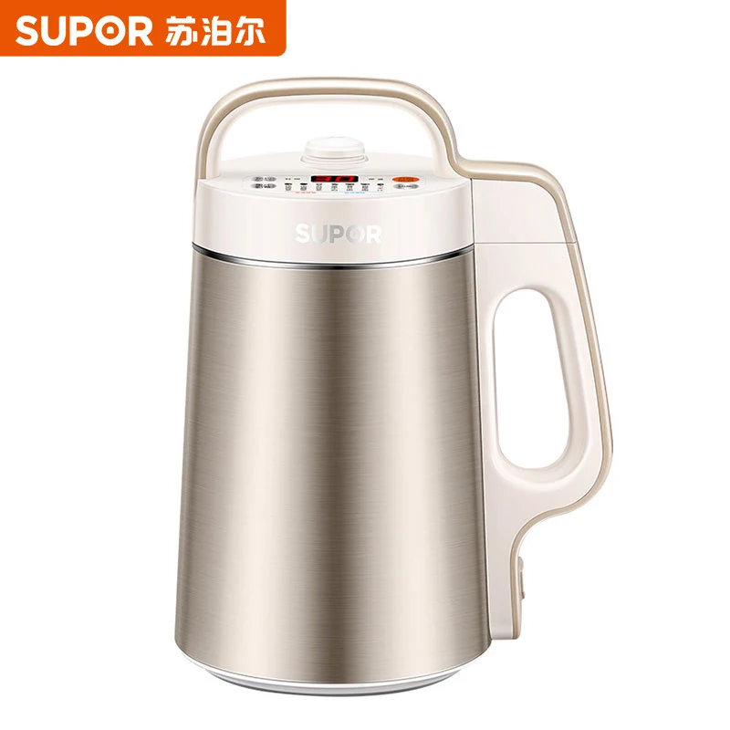

SUPOR Soymilk Maker Household Food Mixer 1.2L Multifunction Food Blender Juicer Time and Temperature Can Be Reserved 220V