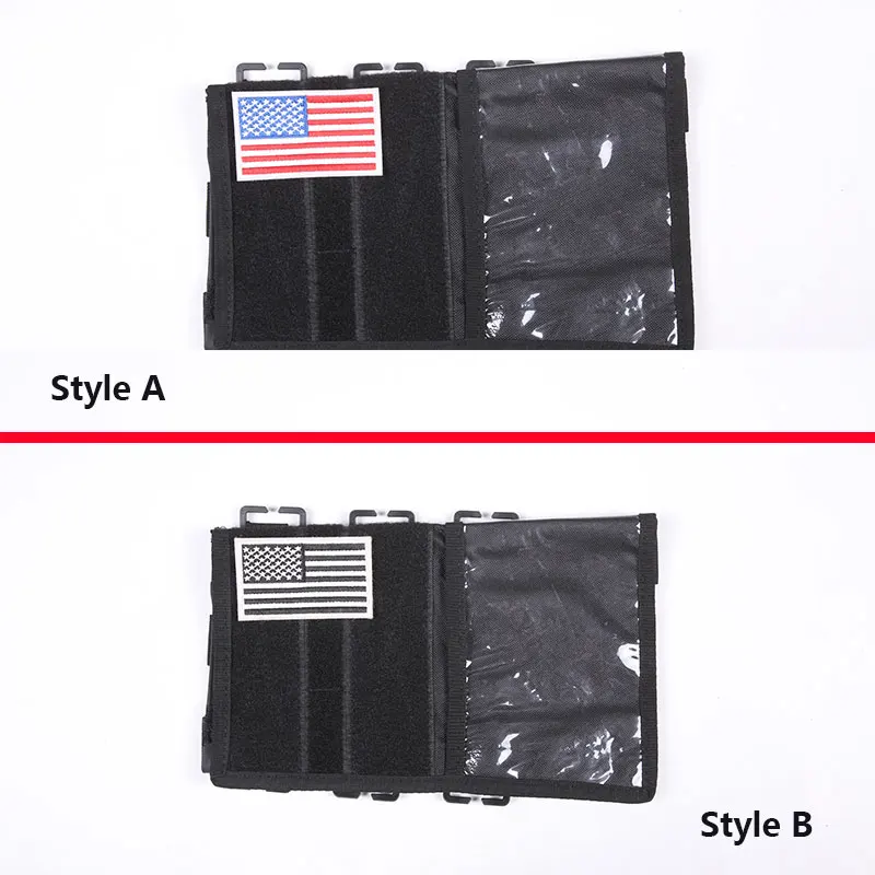 

For Land Rover Freelander 2 07-15 Oxford cloth Black Car Sun Visor Organizer Panel Multi-pocket Storage Bag Car Accessories left