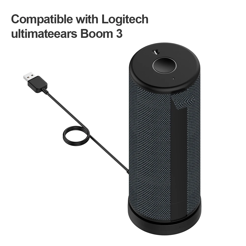 Fast Charging Stand Compatible for Logitech Ultimate Ears Boom 3 /UE Megaboom 3 Blast Megablast Wireless Speaker Charger