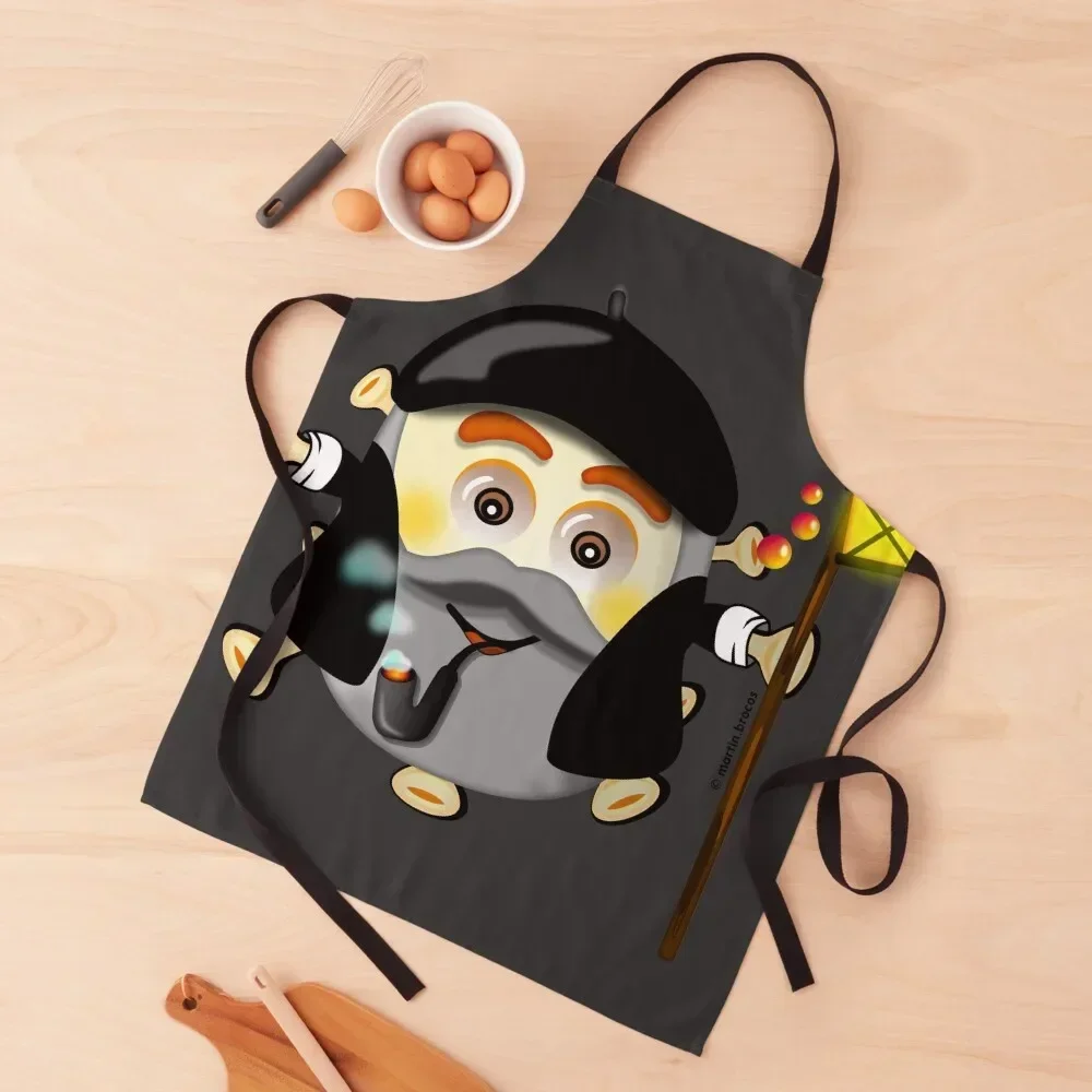 Olentzero Duaadi. Фартук Basque Christmas by los Simonsitos милые кухонные аксессуары водонепроницаемый