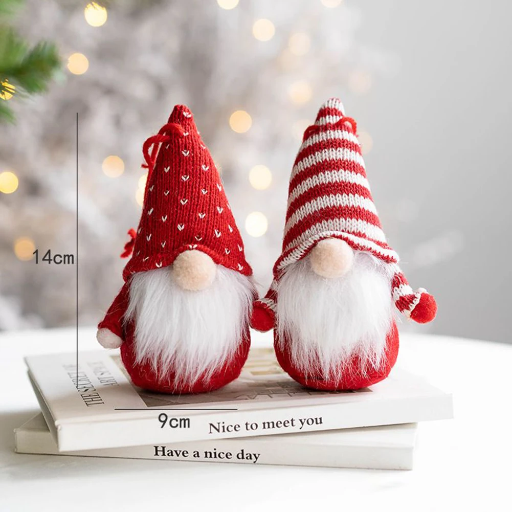 

2pcs Christmas Faceless Gnome Doll Merry Christmas Decorations For Home Cristmas Ornament Xmas Navidad Natal New Year 2023