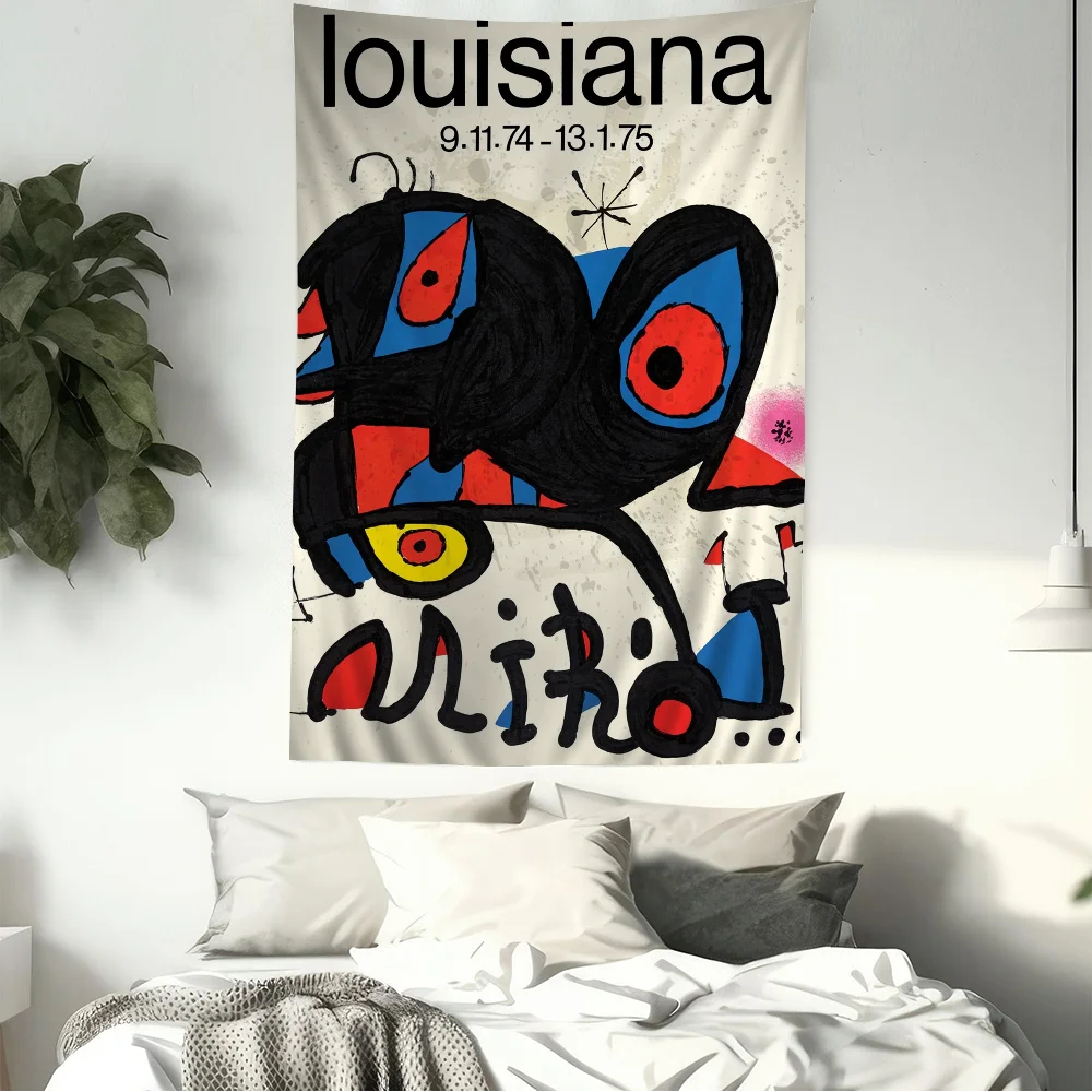 Джоан Миро Висит Богемный Гобелен Богемные Настенные Гобелены Мандала Дешевые