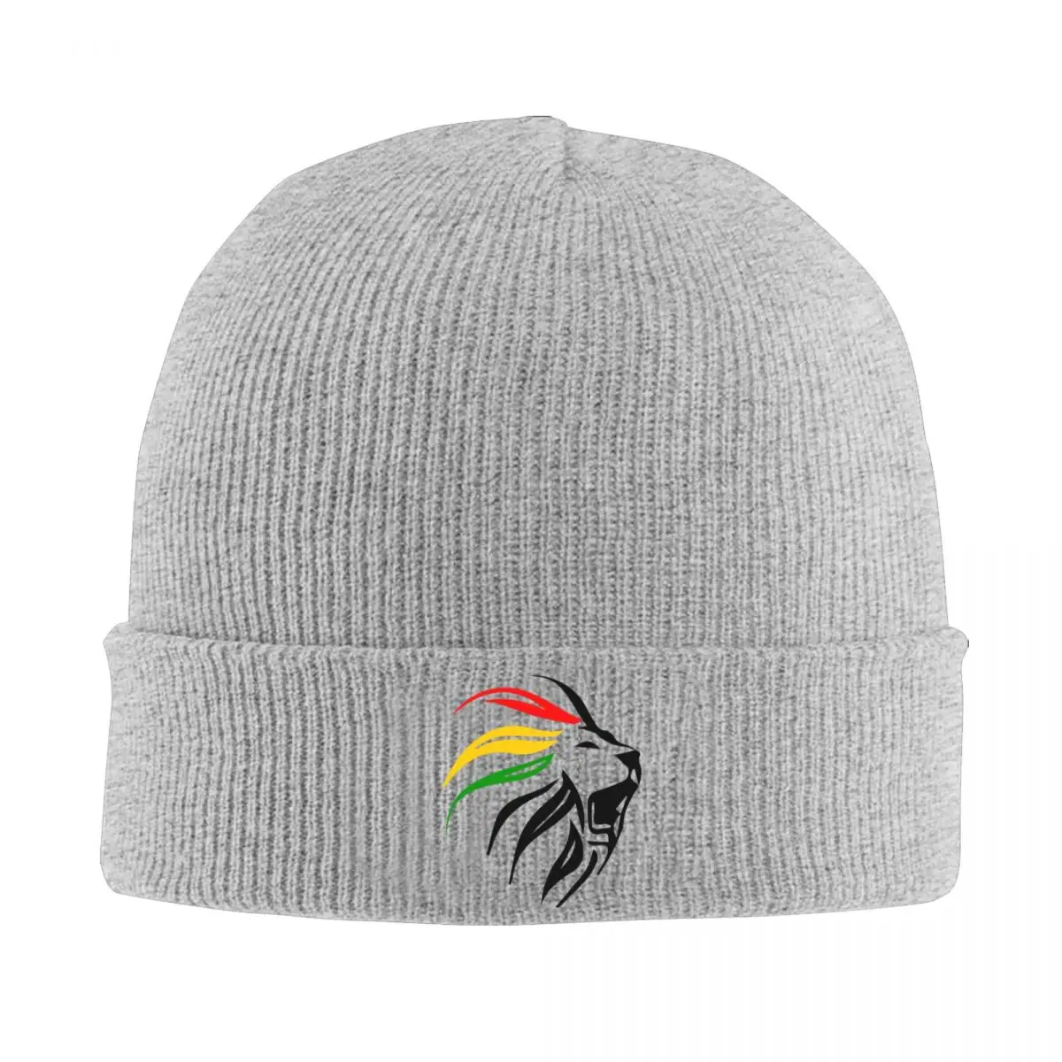 Крутая вязаная шапка Rasta Lion Of juah Art Dreadlock Rastafari осенне-зимние шапки теплые в стиле