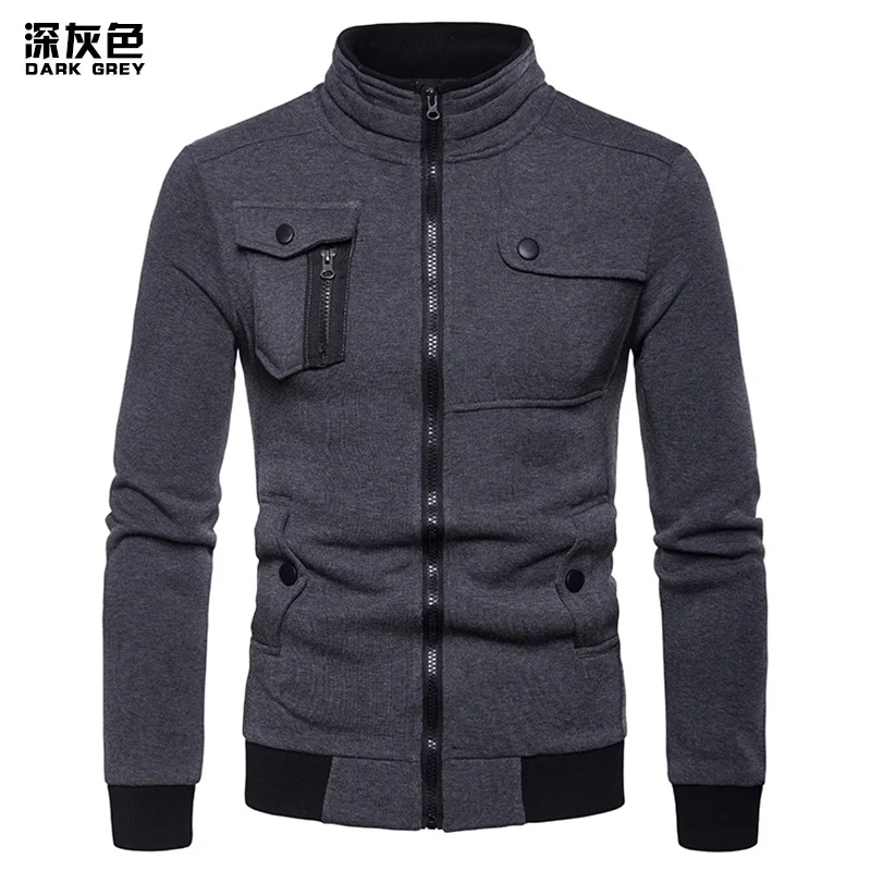 

2022 New Men's Winter Jacket Coat South Korea Fashion Street Fashion Luxury Brand Retro Short Zipper Clothes