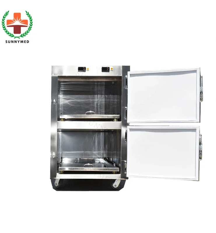 SY-STG02 больница холодильник для морга 2 corpses мертвого тела