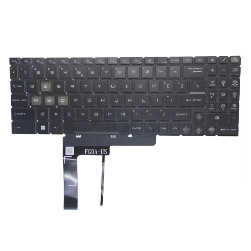 Для клавиатуры MSI VECTOR GP68HX 13V GP68 GE68 GP78 GE78HX MS-17S1