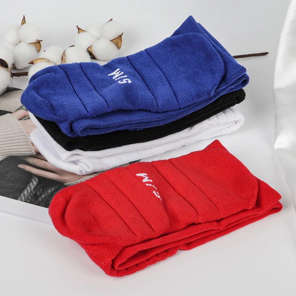 1 пара Нескользящие мужские футбольные носки очень длинные выше колена